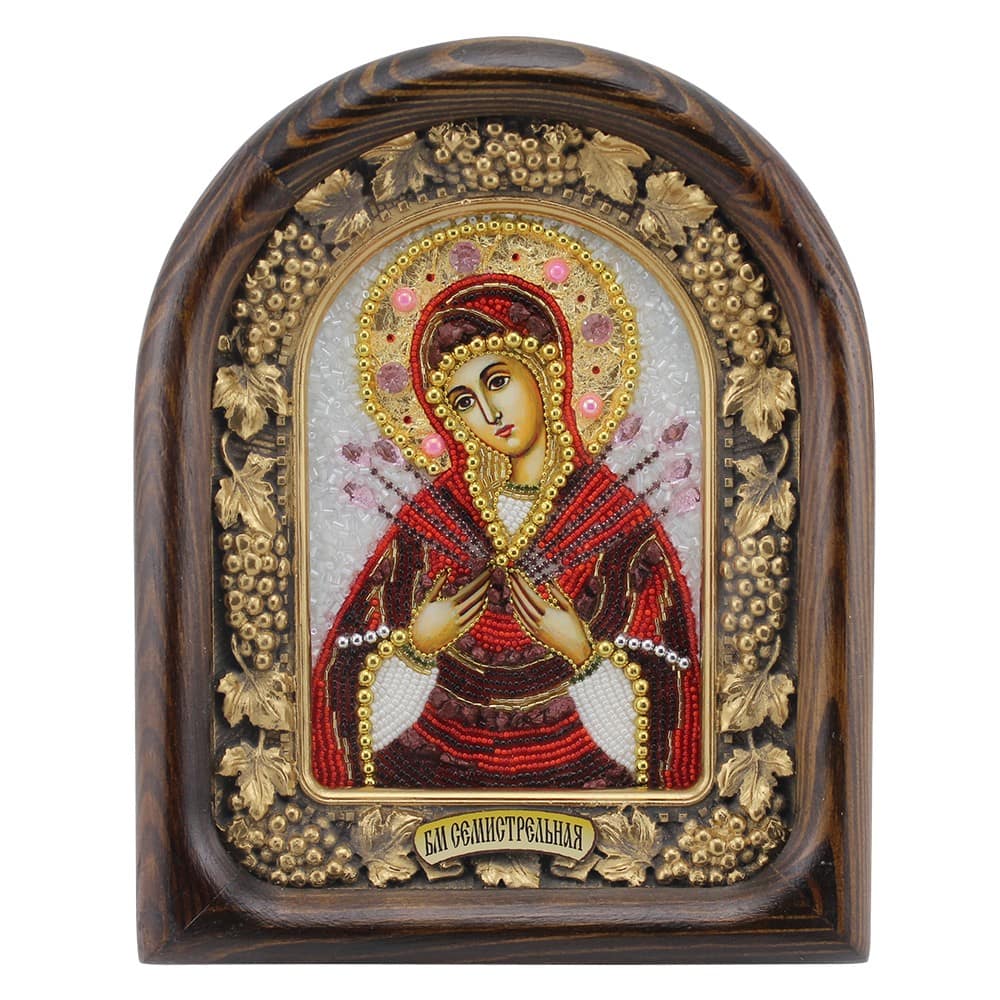 Икона БМ Семистрельная