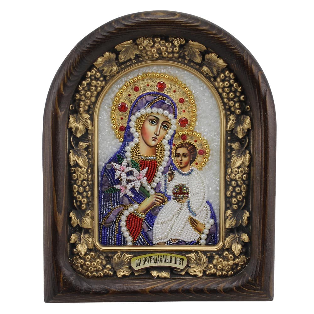 Икона БМ Неувядаемый цвет