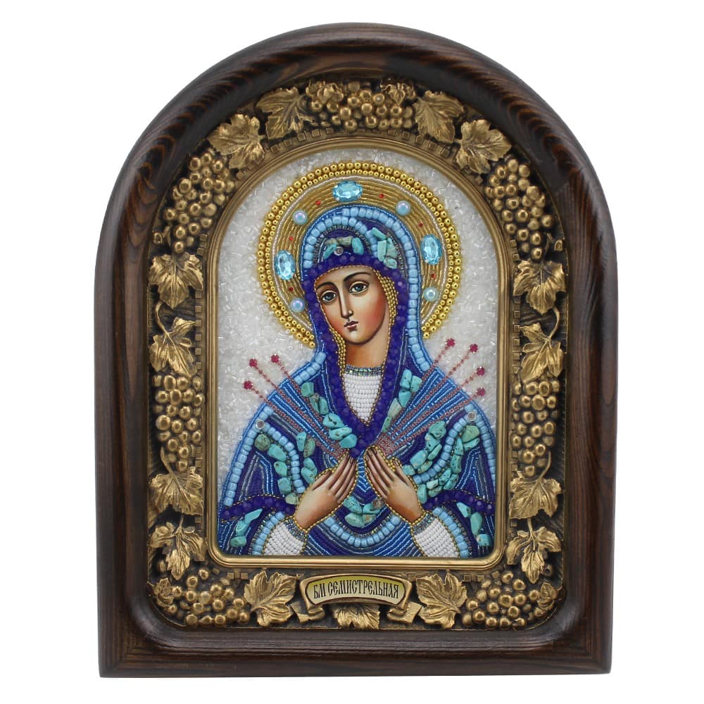 Икона БМ Семистрельная