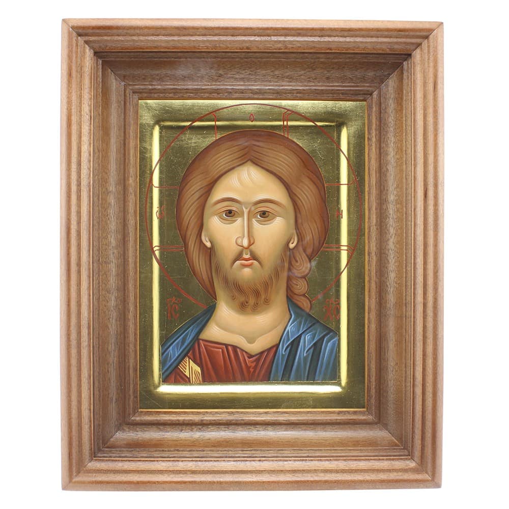 Икона Господь Вседержитель/ 140*190/ писанная/ оклад Дуб/ руч. работа/ ГК0501