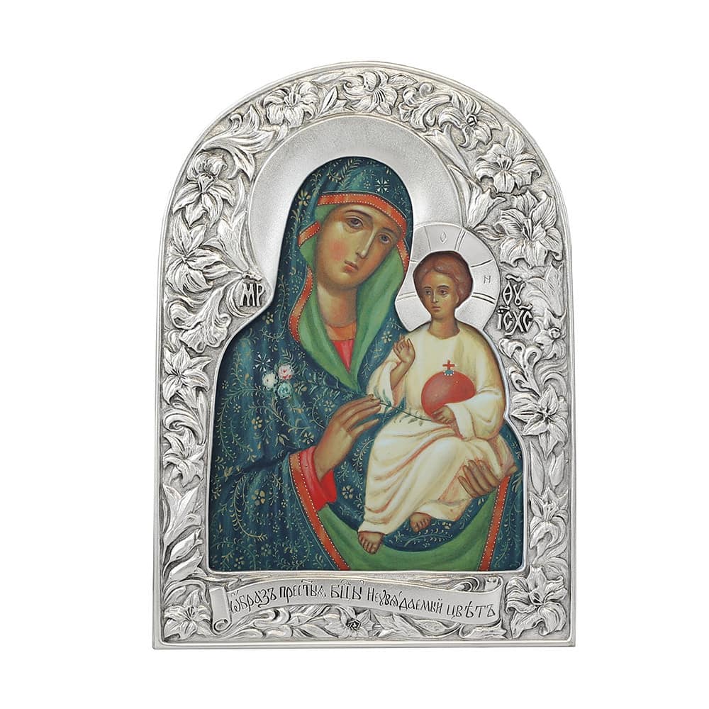 Икона БМ Неувядаемый цвет