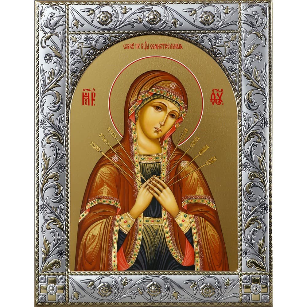 Икона БМ Семистрельная