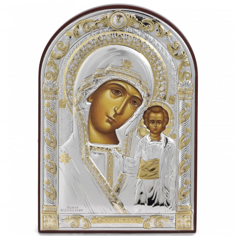 Икона БМ Казанская 6*8 см