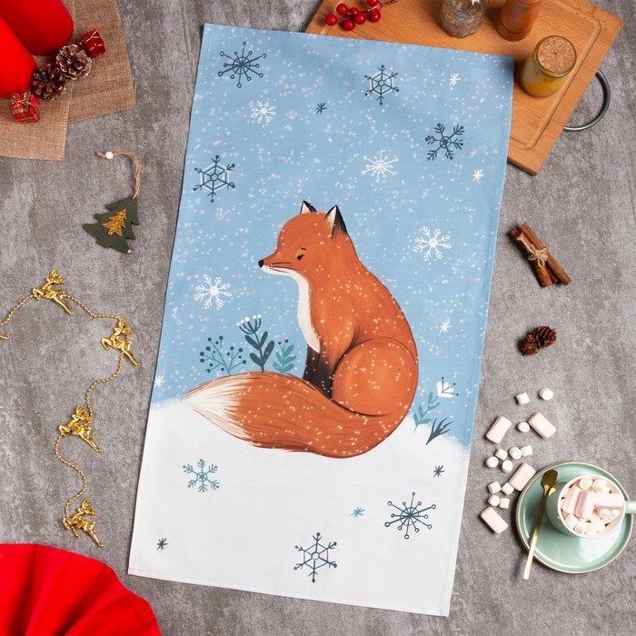 Полотенце кухонное Snow fox 40*73 см