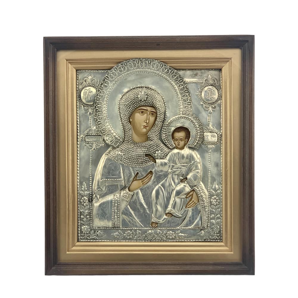 Икона БМ Одигитрия/ 380*330/ писан.Лик/ риза/ ОД