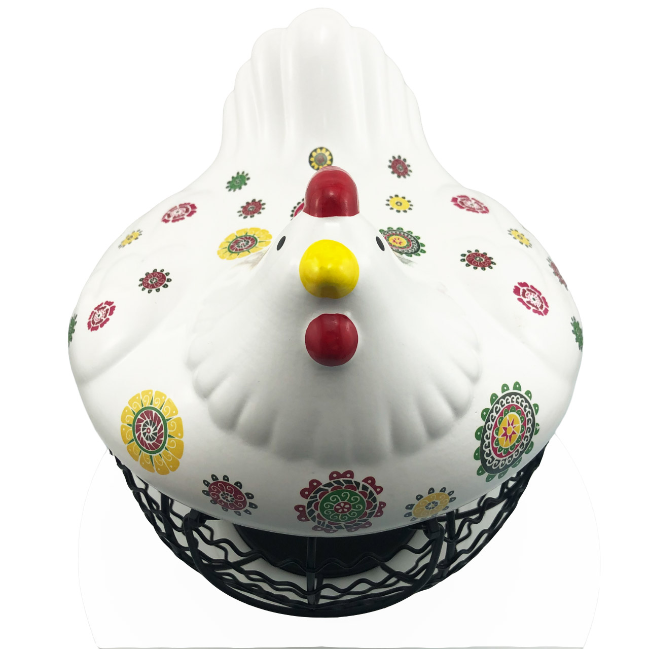 Корзинка пасхальная Курочка h.22 см