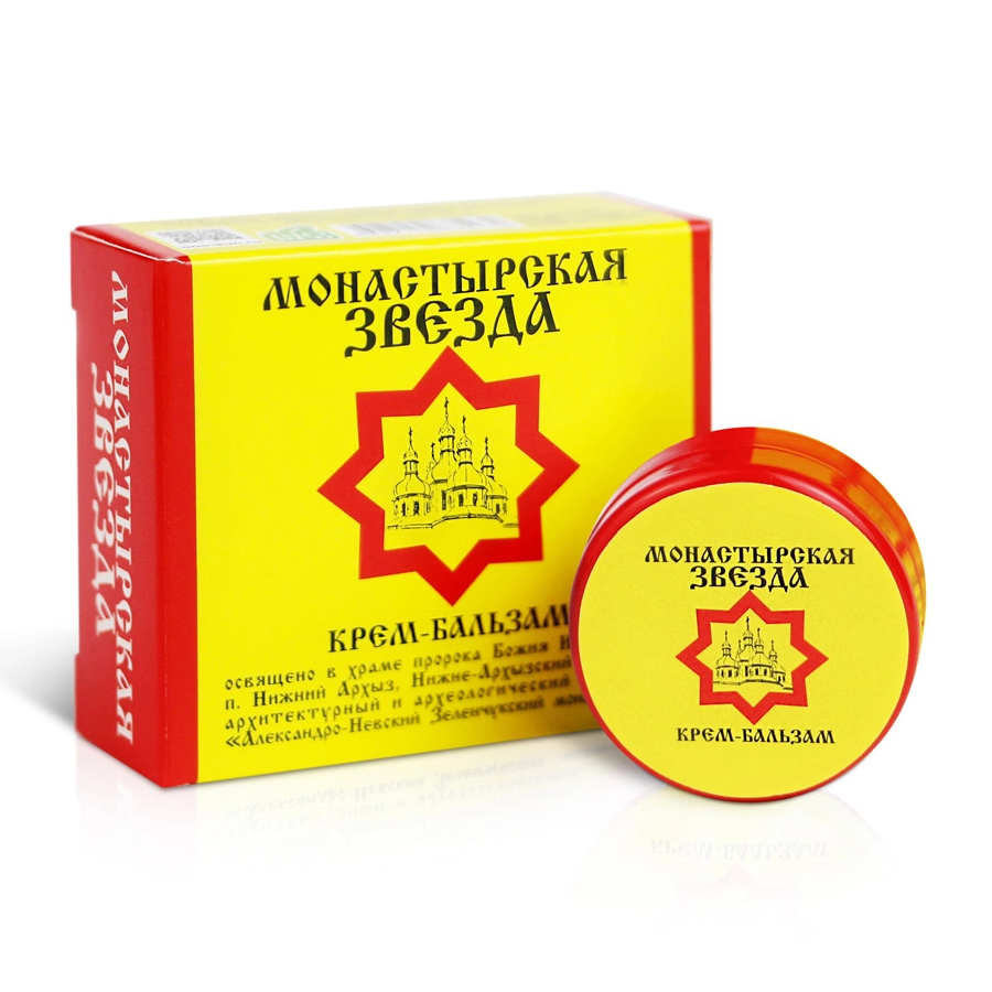 Крем-бальзам Монастырская звезда 5 мл, пластик, Архыз