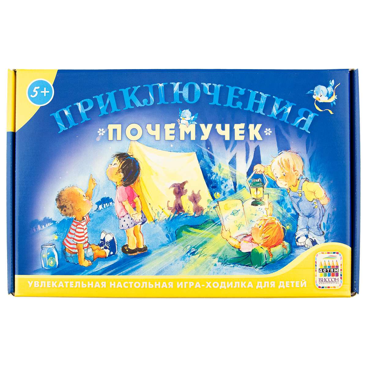 Настольная игра-ходилка Приключение почемучек