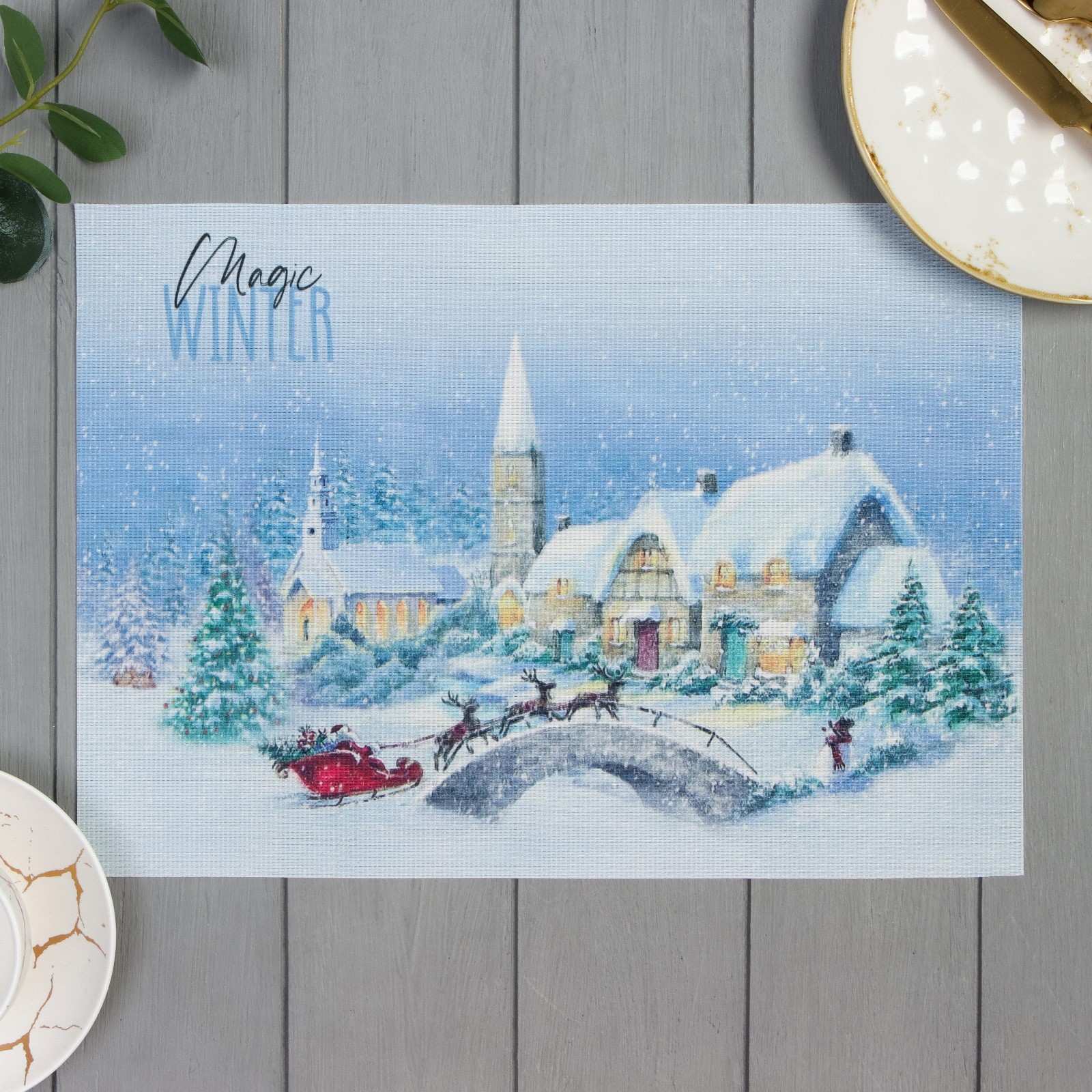 Салфетка на стол Magic winter 40*29 см