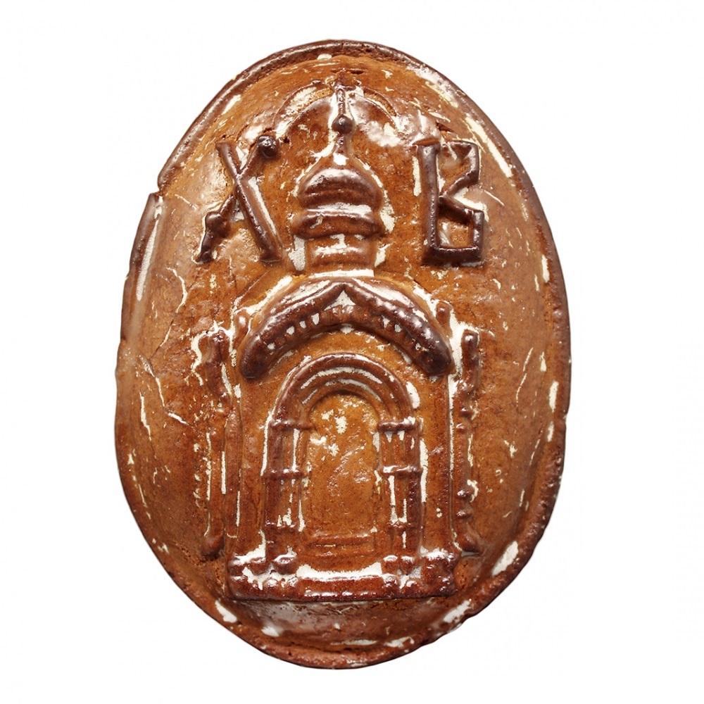 Пряник Храм (овал) ХВ (200 гр) (варёное сгущенное молоко)