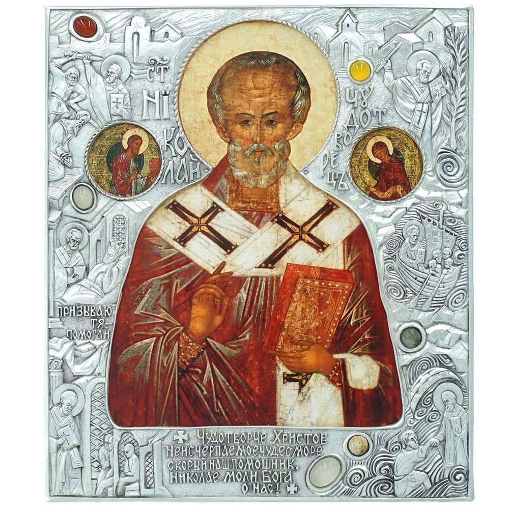 Икона Св.Николай, Учитель веры и благочестия
